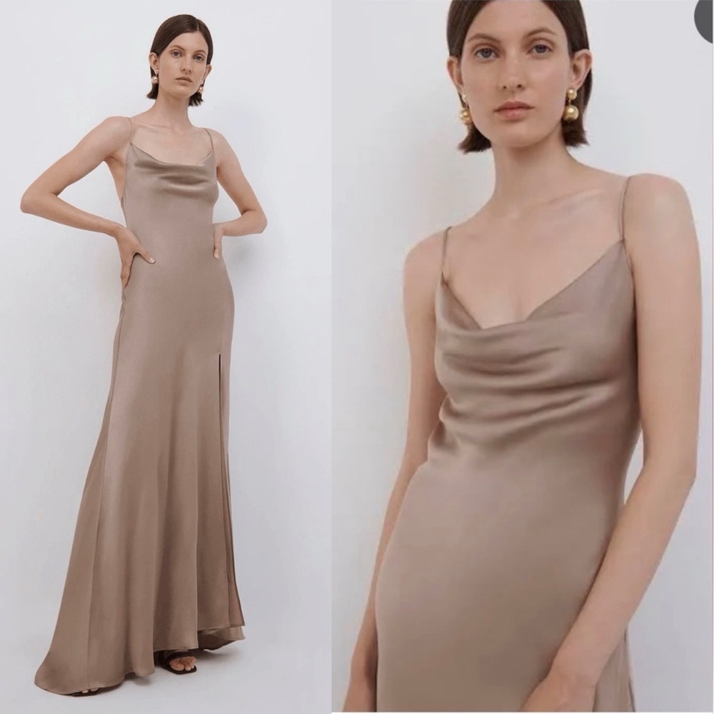 Jonathan Simkhai Slip Evening Gown